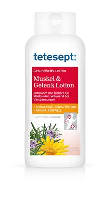 tetesept Gesundheits-Lotion Muskel &amp; Gelenk, 250 Milliliter, A-Nr.: 3869218 - 01