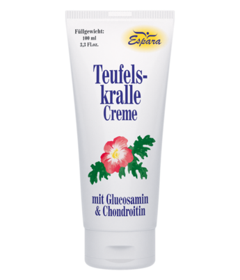 Sie sehen eine Packung Espara Teufelskralle Creme, 100 Milliliter, Produktbild: 01 Espara Teufelskralle Creme, 100 Milliliter, A-Nr.: 2676109 - 01