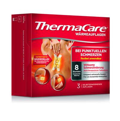 Sie sehen eine Packung ThermaCare® Flexible Anwendung 3 Stk., 3 Stück, Produktbild: 01 ThermaCare® Flexible Anwendung 3 Stk., 3 Stück, A-Nr.: 4173884 - 01