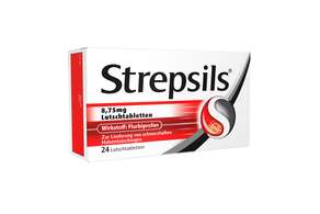 Strepsils Lutschtabletten, 24 Stück, A-Nr.: 3504735 - 01