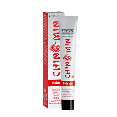 Sie sehen eine Packung Chin Min Balsam 50ml, 50 Milliliter, Produktbild: 01 Chin Min Balsam 50ml, 50 Milliliter, A-Nr.: 2665732 - 01