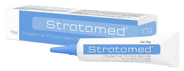 Sie sehen eine Packung Stratamed Silikongel, 5 Gramm, Produktbild: 01 Stratamed Silikongel, 5 Gramm, A-Nr.: 3400071 - 01