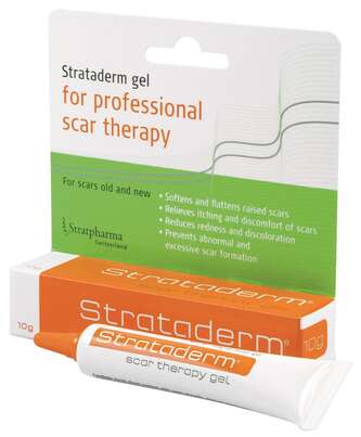 Sie sehen eine Packung Strataderm Silikongel, 5 Gramm, Produktbild: 01 Strataderm Silikongel, 5 Gramm, A-Nr.: 3945190 - 01