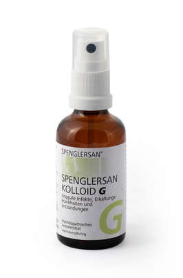 Sie sehen eine Packung Spenglersan Kolloid G, 50 Milliliter, Produktbild: 03 Spenglersan Kolloid G, 50 Milliliter, A-Nr.: 2665873 - 03
