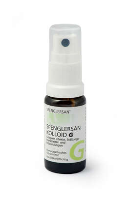 Sie sehen eine Packung Spenglersan Kolloid G, 10 Milliliter, Produktbild: 03 Spenglersan Kolloid G, 10 Milliliter, A-Nr.: 1136859 - 03