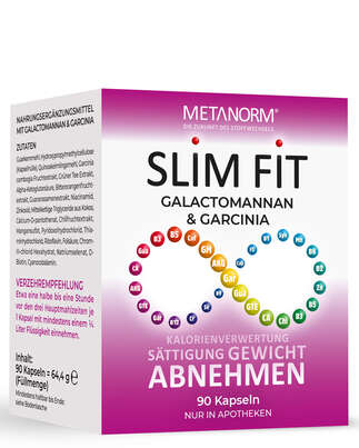 Sie sehen eine Packung SLIM FIT KPS METANORM, 90 Stück, Produktbild: 01 SLIM FIT KPS METANORM, 90 Stück, A-Nr.: 5066908 - 01
