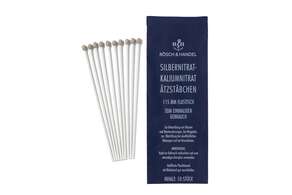 SILBERNITRAT Ätzstäbchen 50% 10x115mm elastisch, 10 Stück, A-Nr.: 1304653 - 01