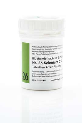 Sie sehen eine Packung Schüßler Salz Adler Nr. 26 D12 Tabletten, 250 Gramm, Produktbild: 01 Schüßler Salz Adler Nr. 26 D12 Tabletten, 250 Gramm, A-Nr.: 2630018 - 01