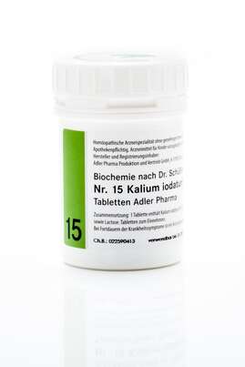 Schüßler Salz Adler Nr. 15 D12 Tabletten, 250 Gramm, A-Nr.: 2263258 - 01