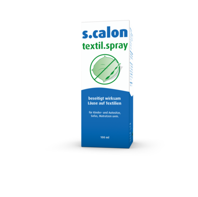 Sie sehen eine Packung s.calon TEXTIL Spray, 100 Milliliter, Produktbild: 01 s.calon TEXTIL Spray, 100 Milliliter, A-Nr.: 3389636 - 01
