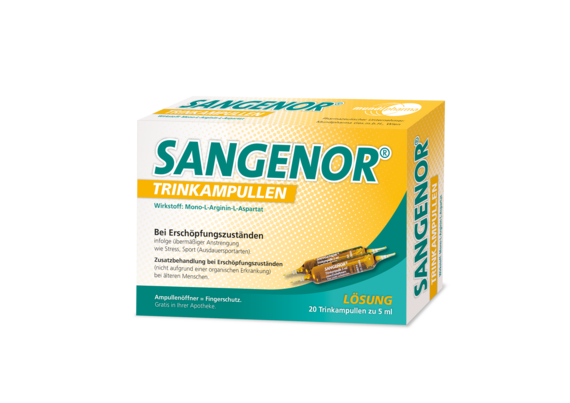 Sie sehen eine Packung SANGENOR TRIAMP, 20 Stück, Produktbild: 01 SANGENOR TRIAMP, 20 Stück, A-Nr.: 1339077 - 01