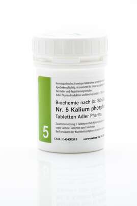 Schüßler Salz Adler Nr. 5 D6 Tabletten, 500 Gramm, A-Nr.: 2262052 - 01