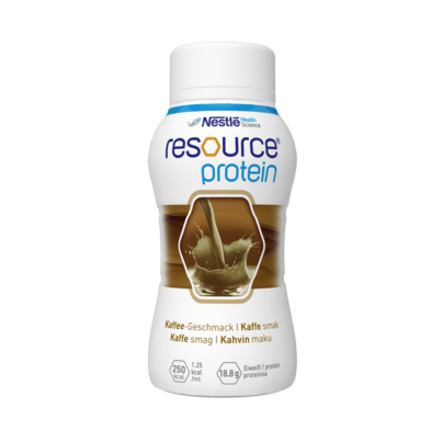 Sie sehen eine Packung Resource® Protein, 4 Stück, Produktbild: 01 Resource® Protein, 4 Stück, A-Nr.: 3136728 - 01