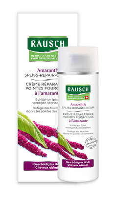 Sie sehen eine Packung RAUSCH Amaranth SPLISS-REPAIR-CREAM, 50 Milliliter, Produktbild: 02 RAUSCH Amaranth SPLISS-REPAIR-CREAM, 50 Milliliter, A-Nr.: 4302643 - 02