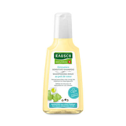 Sie sehen eine Packung RAUSCH Herzsamen SENSITIVE-SHAMPOO, 200 Milliliter, Produktbild: 01 RAUSCH Herzsamen SENSITIVE-SHAMPOO, 200 Milliliter, A-Nr.: 3865663 - 01