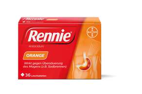 Rennie® Antacidum Orange-Lutschtabletten, 36 Stück, A-Nr.: 4208281 - 01