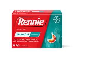 Rennie® Antacidum Spearmint-Lutschtabletten, 60 Stück, A-Nr.: 3511310 - 01