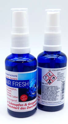 Sie sehen eine Packung Airfresh-Raumspray, 50 Milliliter, Produktbild: 03 Airfresh-Raumspray, 50 Milliliter, A-Nr.: 3488427 - 03