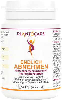 plantoCAPS Endlich Abnehmen Kapseln, 60 Stück, A-Nr.: 4294139 - 01