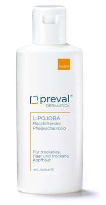 Sie sehen eine Packung preval Lipojoba Pflegeshampoo, 200 Milliliter, Produktbild: 01 preval Lipojoba Pflegeshampoo, 200 Milliliter, A-Nr.: 2484002 - 01