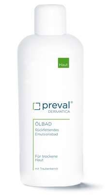 Sie sehen eine Packung preval ÖLBAD, 500 Milliliter, Produktbild: 01 preval ÖLBAD, 500 Milliliter, A-Nr.: 1232876 - 01