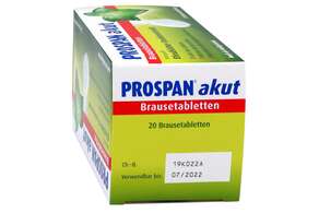 Prospan® akut Brausetabletten, 20 Stück, A-Nr.: 1347042 - 01