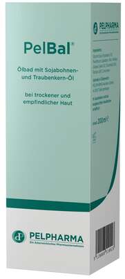 Sie sehen eine Packung PelBal Ölbad, 500 Milliliter, Produktbild: 02 PelBal Ölbad, 500 Milliliter, A-Nr.: 2592329 - 02