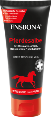 Sie sehen eine Packung Ensbona® Pferdesalbe, 200 Milliliter, Produktbild: 01 Ensbona® Pferdesalbe, 200 Milliliter, A-Nr.: 4071818 - 01