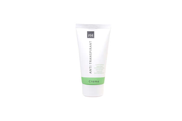 Sie sehen eine Packung pH ANTI TRANSPIRANT Creme, 50 Milliliter, Produktbild: 02 pH ANTI TRANSPIRANT Creme, 50 Milliliter, A-Nr.: 4550625 - 02