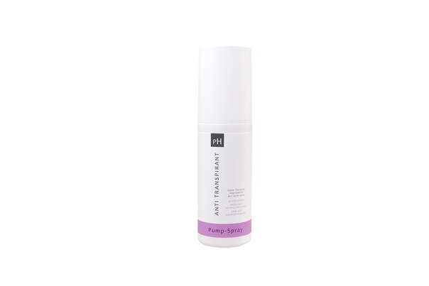 Sie sehen eine Packung pH ANITRANSPIRANT Pump-Spray, 100 Milliliter, Produktbild: 02 pH ANITRANSPIRANT Pump-Spray, 100 Milliliter, A-Nr.: 4550619 - 02