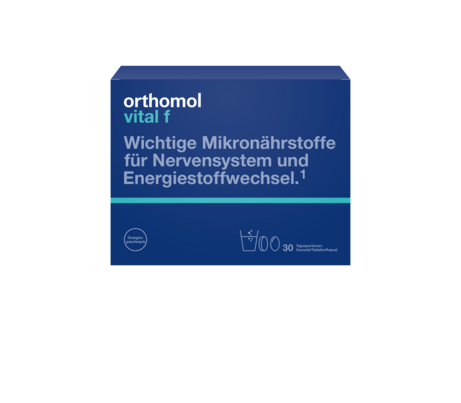 Orthomol Vital F Gran, 30 Stück, A-Nr.: 2413628 - 01
