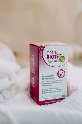 Sie sehen eine Packung OMNi-BiOTiC® Aktiv, 60g, 60 Gramm, Produktbild: 02 OMNi-BiOTiC® Aktiv, 60g, 60 Gramm, A-Nr.: 4196141 - 02