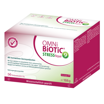 OMNi-BiOTiC® Stress Repair, 56 Sachets a 3g, 56 Stück, A-Nr.: 4193757 - 01