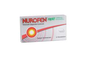 Nurofen Rapid 400 mg Filmtabletten, 12 Stück, A-Nr.: 3528629 - 01