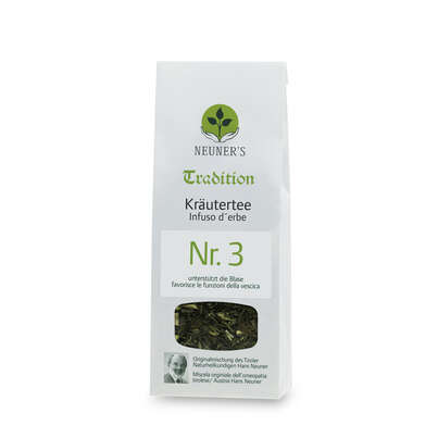 Sie sehen eine Packung Tradition Kräutertee Nr. 3, 70 Gramm, Produktbild: 01 Tradition Kräutertee Nr. 3, 70 Gramm, A-Nr.: 1504056 - 01