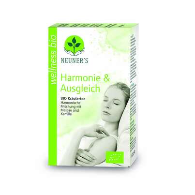 Sie sehen eine Packung Harmonie & Ausgleich BIO, 20 Stück, Produktbild: 01 Harmonie & Ausgleich BIO, 20 Stück, A-Nr.: 3096561 - 01