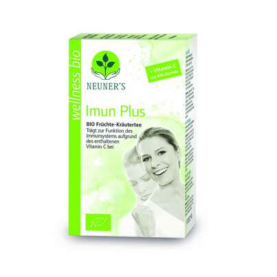 Sie sehen eine Packung Neuner's Imun Plus BIO, 20 Stück, Produktbild: 01 Neuner's Imun Plus BIO, 20 Stück, A-Nr.: 3096555 - 01