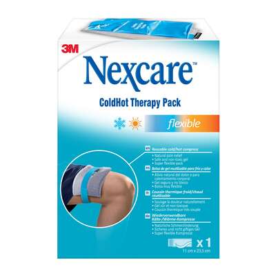 Sie sehen eine Packung Nexcare™ ColdHot Therapy Pack Flexible Thinsulate, 23.5 cm x 11 cm, 1 Stück, Produktbild: 01 Nexcare™ ColdHot Therapy Pack Flexible Thinsulate, 23.5 cm x 11 cm, 1 Stück, A-Nr.: 4251704 - 01