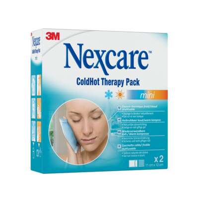 Sie sehen eine Packung Nexcare™ ColdHot Therapy Pack Mini , 12 cm x 11 cm, 2 Stk, 2 Stück, Produktbild: 02 Nexcare™ ColdHot Therapy Pack Mini , 12 cm x 11 cm, 2 Stk, 2 Stück, A-Nr.: 4251727 - 02