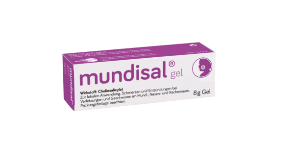 Sie sehen eine Packung MUNDISAL GEL, 8 Gramm, Produktbild: 01 MUNDISAL GEL, 8 Gramm, A-Nr.: 0072850 - 01