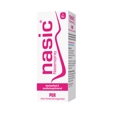 nasic® pur Nasenspray, 10 Milliliter, A-Nr.: 3903613 - 01