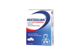 Mucosolvan® 15 mg - Lutschpastillen, 20 Stück, A-Nr.: 3517991 - 01