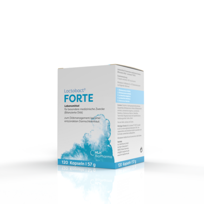 Sie sehen eine Packung Lactobact FORTE, 120 Stück, Produktbild: 01 Lactobact FORTE, 120 Stück, A-Nr.: 4400788 - 01