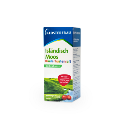Klosterfrau Isländisch Moos Kinderhustensaft, 100 Milliliter, A-Nr.: 3514372 - 01