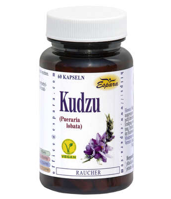 Sie sehen eine Packung Espara Kudzu Kapseln, Produktbild: 02 Espara Kudzu Kapseln, A-Nr.: 2829599 - 02