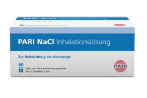 PARI NaCl 0,9% Inhalationslösung, 1 Stück, A-Nr.: 3550729 - 01