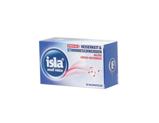 Isla Med Kirsche Halspastillen 50 Stück, 50 Stück, A-Nr.: 4767684 - 01