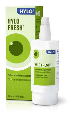Sie sehen eine Packung Hylo-Fresh Augentropfen 10ml, 10 Milliliter, Produktbild: 02 Hylo-Fresh Augentropfen 10ml, 10 Milliliter, A-Nr.: 4076945 - 02