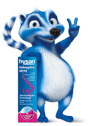 Sie sehen eine Packung Hysan Schnupfenspray, 10 Milliliter, Produktbild: 02 Hysan Schnupfenspray, 10 Milliliter, A-Nr.: 3927832 - 02