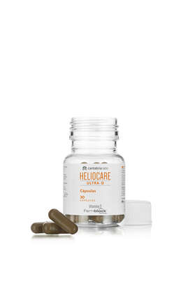 Sie sehen eine Packung Heliocare Ultra-D Kapseln, 30 Stück, Produktbild: 01 Heliocare Ultra-D Kapseln, 30 Stück, A-Nr.: 3987283 - 01